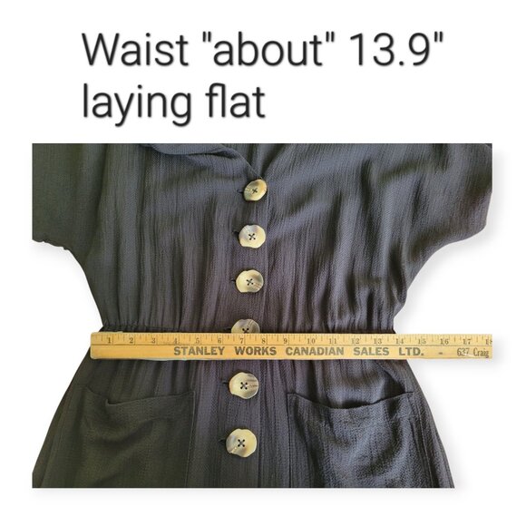 Anthropologie Dolan black Tami tencel cropped jumpsuit size XS EUC - Picture 10 of 15